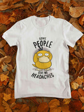 Load image into Gallery viewer, Some Peoples Give Me Headache Funny Graphic Mens Half Sleeves T-shirt- KidsFashionVilla
