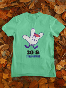 Retro 30s Inspired Graphic Women Half Sleeves T-shirt- KidsFashionVilla