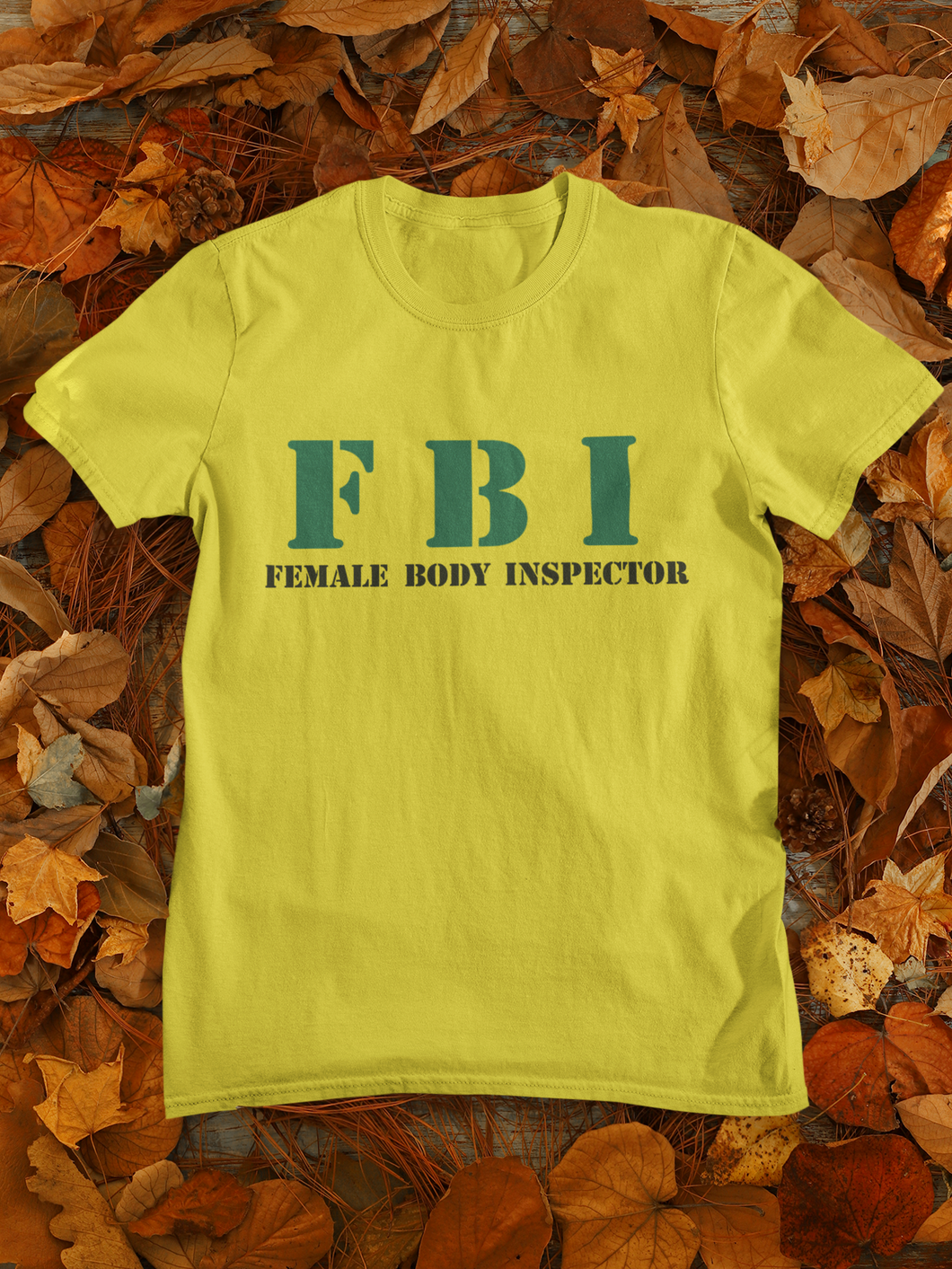 Fbi Typography Mens Half Sleeves T-shirt- KidsFashionVilla