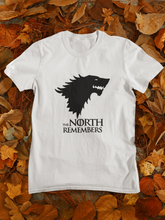 Load image into Gallery viewer, The North Remembers Web Series Mens Half Sleeves T-shirt- KidsFashionVilla
