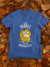 Load image into Gallery viewer, Some Peoples Give Me Headache Funny Graphic Mens Half Sleeves T-shirt- KidsFashionVilla
