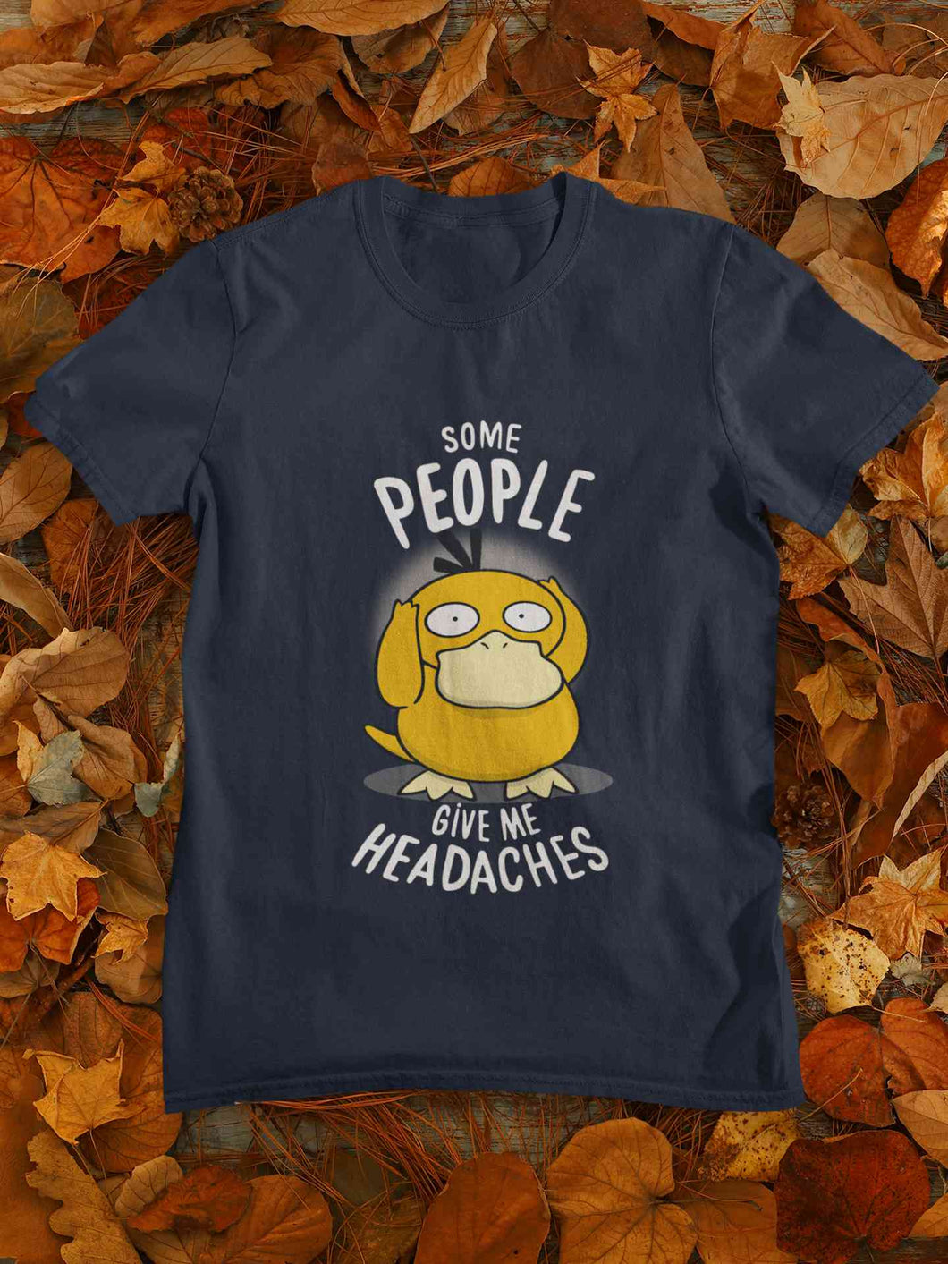 Some Peoples Give Me Headache Funny Graphic Mens Half Sleeves T-shirt- KidsFashionVilla