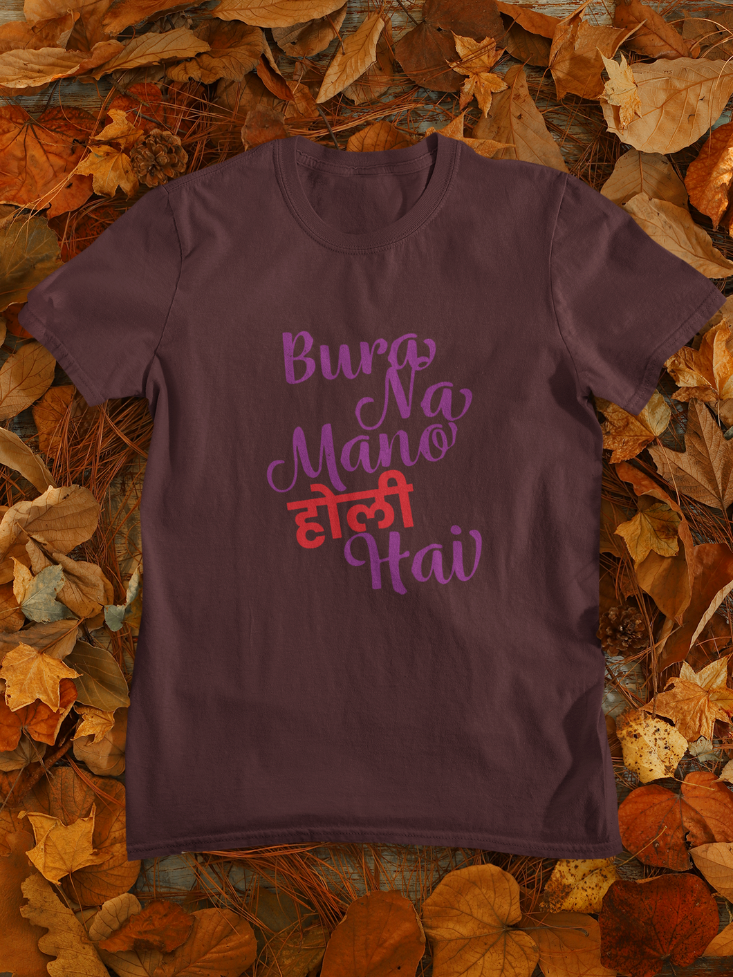 Bura Na Mano Holi Hai Women Half Sleeves T-shirt- KidsFashionVilla