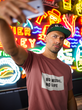 Load image into Gallery viewer, No Music No Life Mens Half Sleeves T-shirt- KidsFashionVilla
