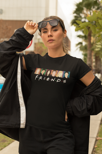 F.R.I.E.N.D.S. Friends Web Series Women Half Sleeves T-shirt- KidsFashionVilla