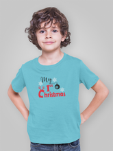 Load image into Gallery viewer, First Christmas Half Sleeves T-Shirt for Boy-KidsFashionVilla
