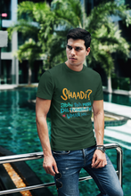 Load image into Gallery viewer, Shaadi Mens Half Sleeves T-shirt- KidsFashionVilla
