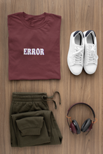 Load image into Gallery viewer, Error Minimal Mens Half Sleeves T-shirt- KidsFashionVilla
