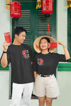 Cute Things Couples Lovey Dovey Half Sleeves T-Shirts -KidsFashionVilla