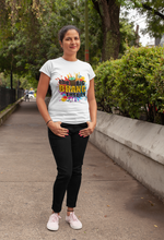 Load image into Gallery viewer, The Big Bhang Theory Holi Women Half Sleeves T-shirt- KidsFashionVilla
