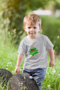 Ho Ho Ho First Christmas Half Sleeves T-Shirt for Boy-KidsFashionVilla