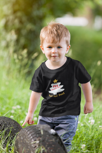 Ho Ho Ho First Christmas Half Sleeves T-Shirt for Boy-KidsFashionVilla