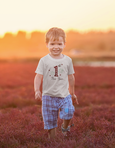 First New Year Half Sleeves T-Shirt for Boy-KidsFashionVilla