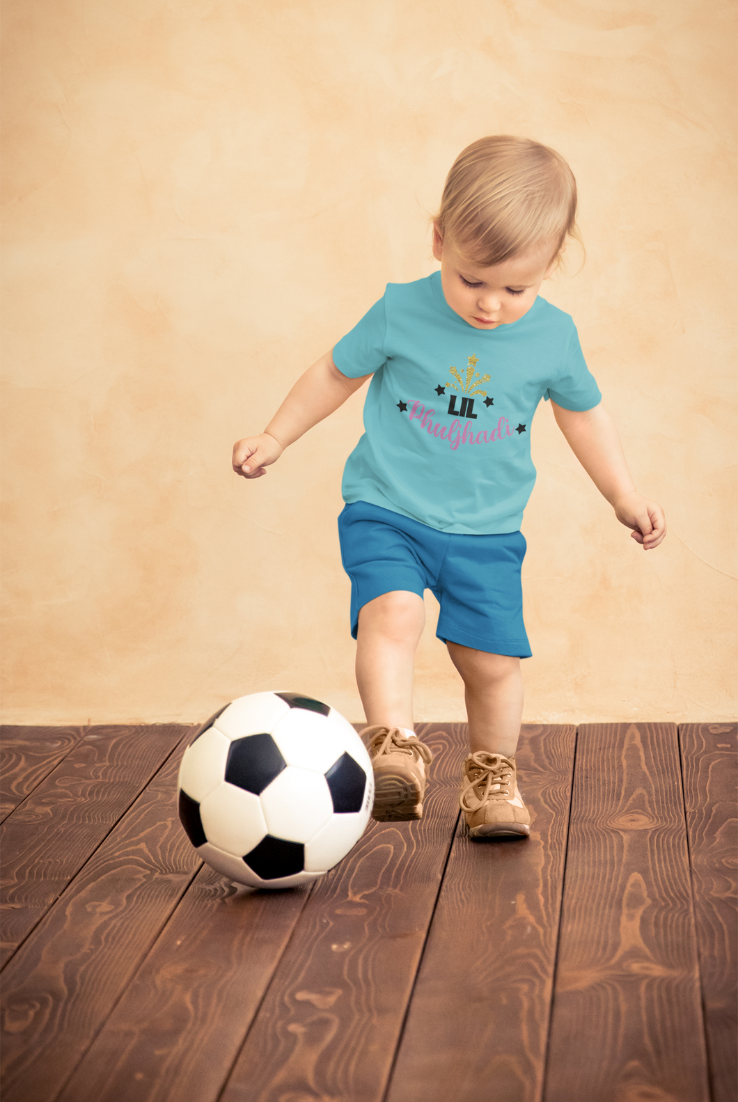 Lil Phuljhadi Half Sleeves T-Shirt for Boy-KidsFashionVilla