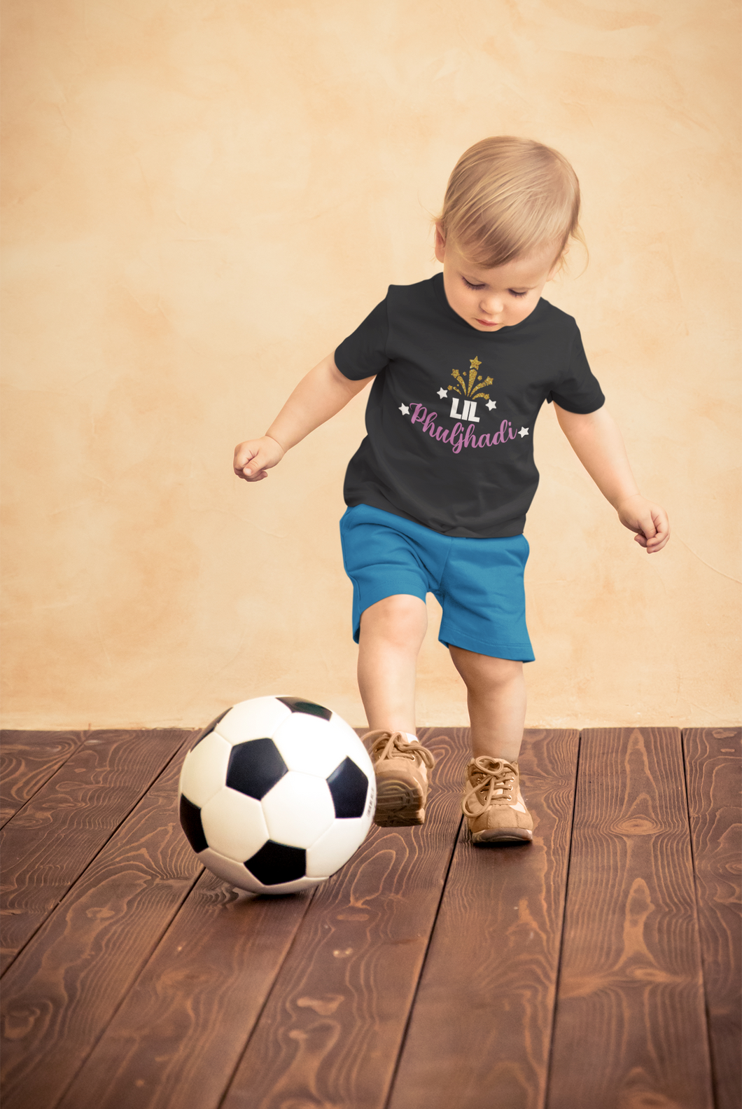 Lil Phuljhadi Half Sleeves T-Shirt for Boy-KidsFashionVilla