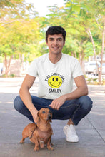 Load image into Gallery viewer, The Original Smiley Mens Half Sleeves T-shirt- KidsFashionVilla
