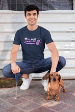Load image into Gallery viewer, Take Care Of Me Retro Typography Mens Half Sleeves T-shirt- KidsFashionVilla
