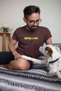 Biryani Food Love Mens Half Sleeves T-shirt- KidsFashionVilla