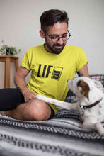 Load image into Gallery viewer, Life Mens Half Sleeves T-shirt- KidsFashionVilla
