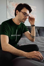 Load image into Gallery viewer, Nothing Mens Half Sleeves T-shirt- KidsFashionVilla

