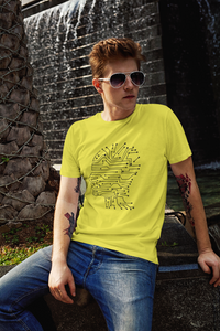 Artificial Intelligence Mens Half Sleeves T-shirt- KidsFashionVilla