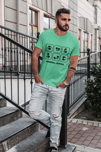 Comma Sutra Mens Half Sleeves T-shirt- KidsFashionVilla