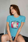 Give Me Likes No Followers Typography Women Half Sleeves T-shirt- KidsFashionVilla