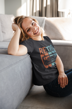Load image into Gallery viewer, Retro Women Half Sleeves T-shirt- KidsFashionVilla
