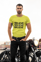 Load image into Gallery viewer, Believe Mens Half Sleeves T-shirt- KidsFashionVilla
