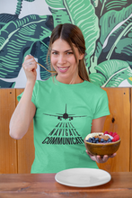 Load image into Gallery viewer, Aviation Quote Women Half Sleeves T-shirt- KidsFashionVilla
