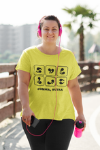 Load image into Gallery viewer, Comma Sutra Women Half Sleeves T-shirt- KidsFashionVilla
