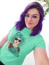 Pop Art Mind Your Own Business Women Half Sleeves T-shirt- KidsFashionVilla