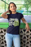 Enjoying Life Women Half Sleeves T-shirt- KidsFashionVilla