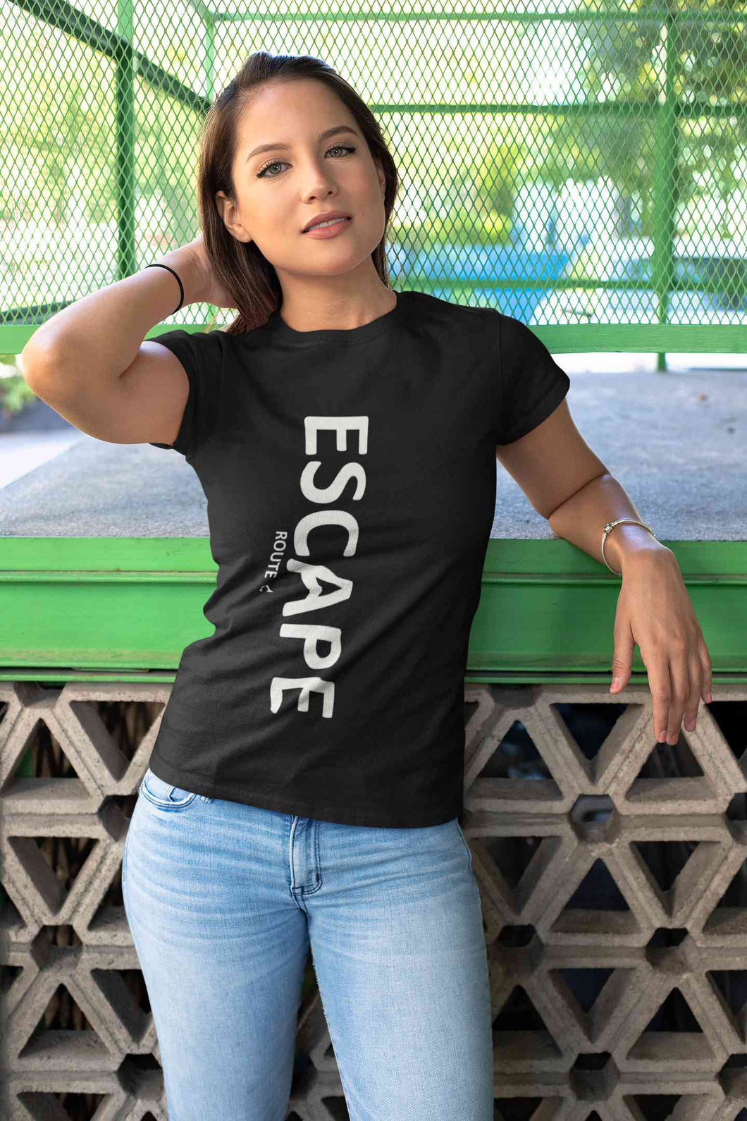 Escape Women Half Sleeves T-shirt- KidsFashionVilla