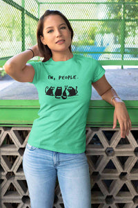 Ew People Women Half Sleeves T-shirt- KidsFashionVilla