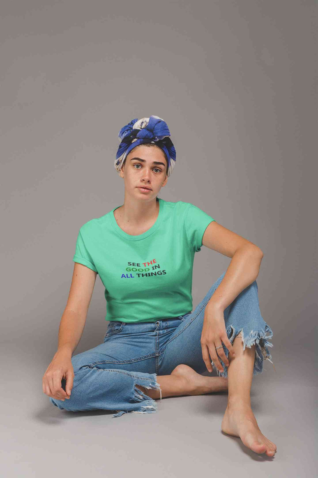 See The Good In All Things Women Half Sleeves T-shirt- KidsFashionVilla