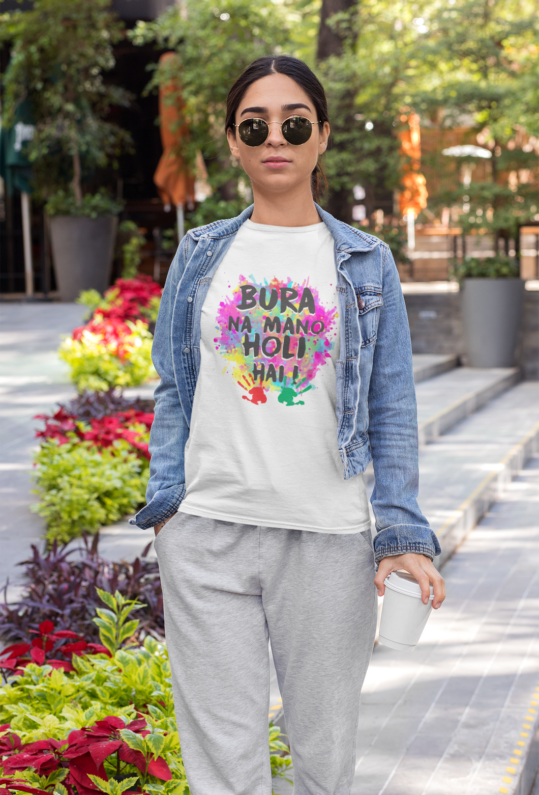 Bura Na Mano Holi Hai Women Half Sleeves T-shirt- KidsFashionVilla