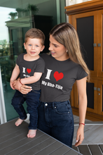 Load image into Gallery viewer, I Love My Bua Bhatija Family Relation Matching T-Shirt- KidsFashionVilla
