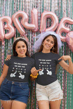 Load image into Gallery viewer, Bride Squad Women Half Sleeves T-shirt- KidsFashionVilla
