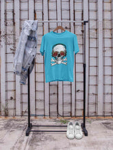 Load image into Gallery viewer, Cool Skull Women Half Sleeves T-shirt- KidsFashionVilla
