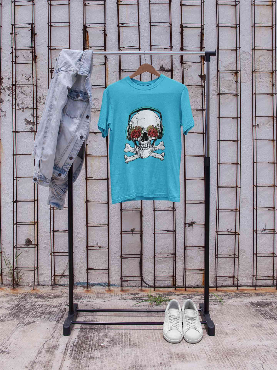 Cool Skull Women Half Sleeves T-shirt- KidsFashionVilla