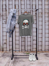 Load image into Gallery viewer, Cool Skull Mens Half Sleeves T-shirt- KidsFashionVilla
