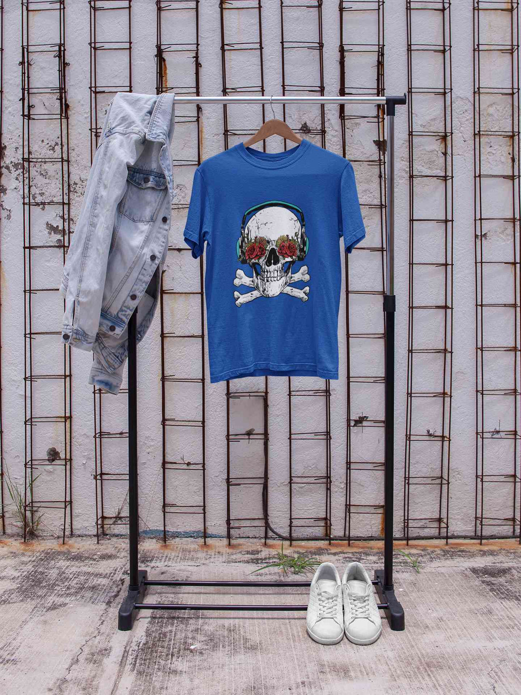 Cool Skull Women Half Sleeves T-shirt- KidsFashionVilla