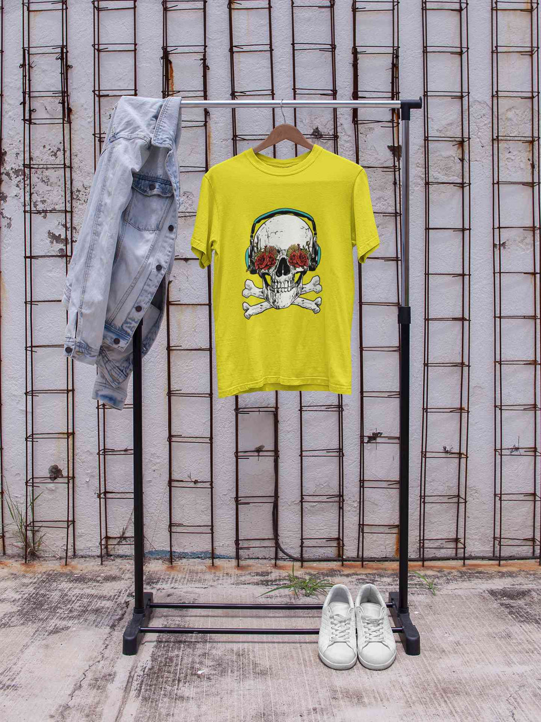 Cool Skull Mens Half Sleeves T-shirt- KidsFashionVilla