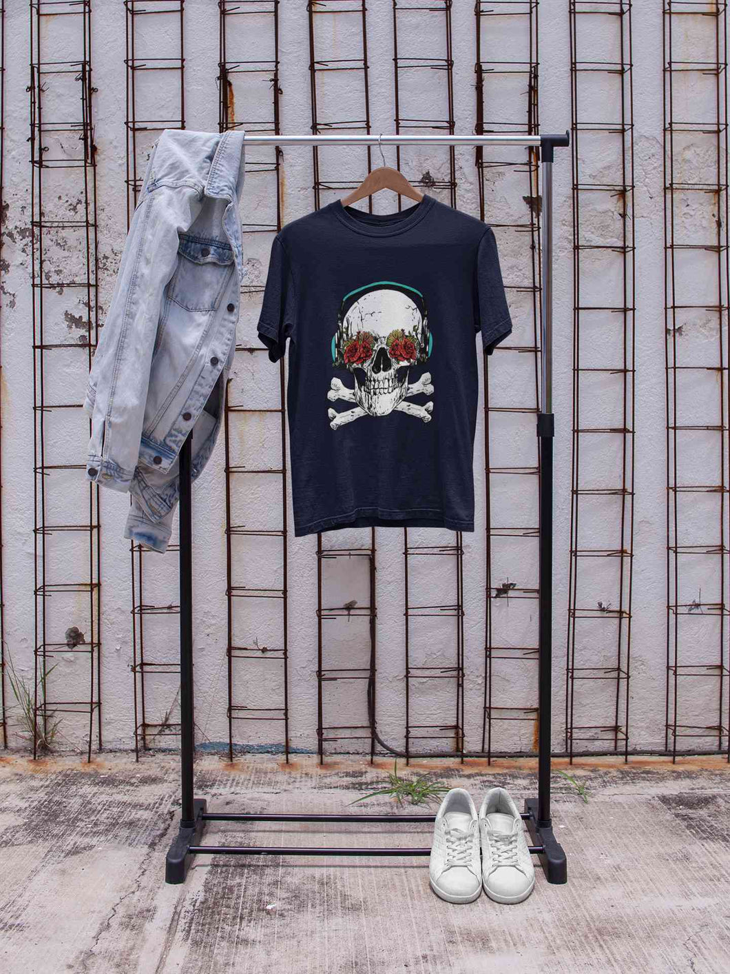 Cool Skull Women Half Sleeves T-shirt- KidsFashionVilla