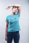 I Have Got Your Back Funny Women Half Sleeves T-shirt- KidsFashionVilla