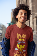 Load image into Gallery viewer, Travel The World Mens Half Sleeves T-shirt- KidsFashionVilla
