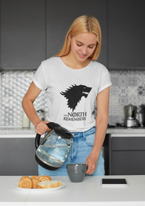 The North Remembers Web Series Women Half Sleeves T-shirt- KidsFashionVilla
