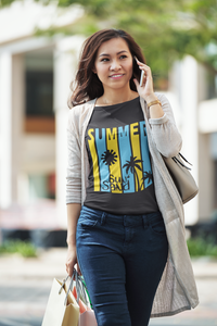 Summer Women Half Sleeves T-shirt- KidsFashionVilla