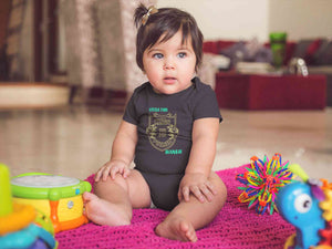 Custom Name IPL PBKS Punjab Super Kings Little Fan Rompers for Baby Girl- KidsFashionVilla